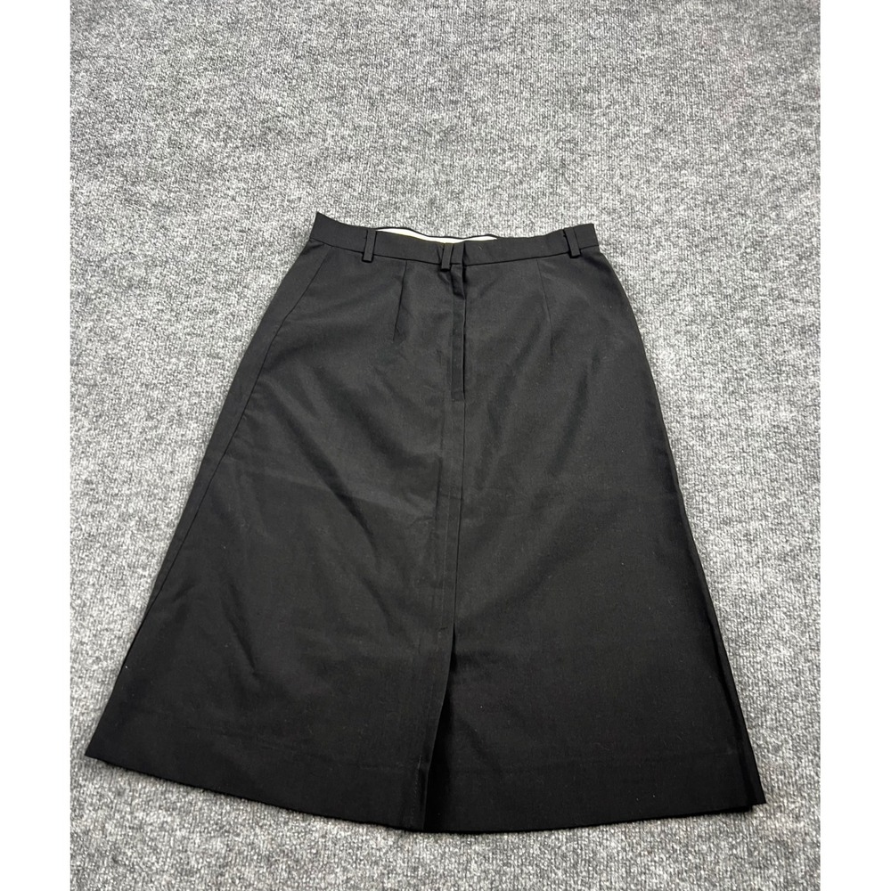 Omega Apparel US Navy Women's Belted Skirt Class 1 Navy Blue Wool Blend 10 T